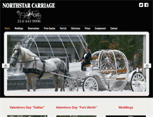 Tablet Screenshot of dfwcarriages.com